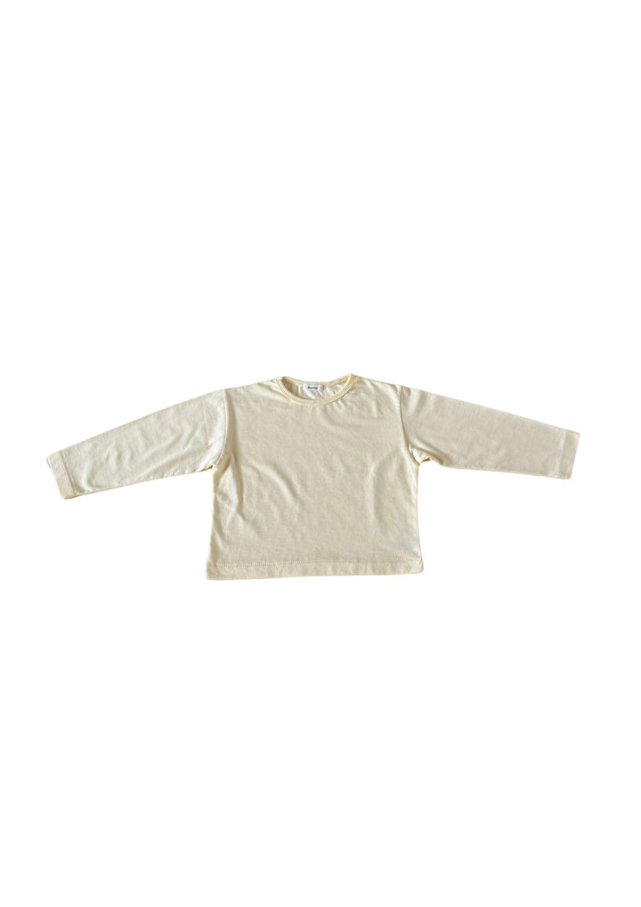 The Louie longsleeve - butter yellow