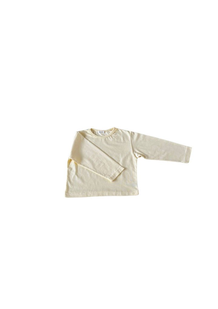 The Louie longsleeve - butter yellow