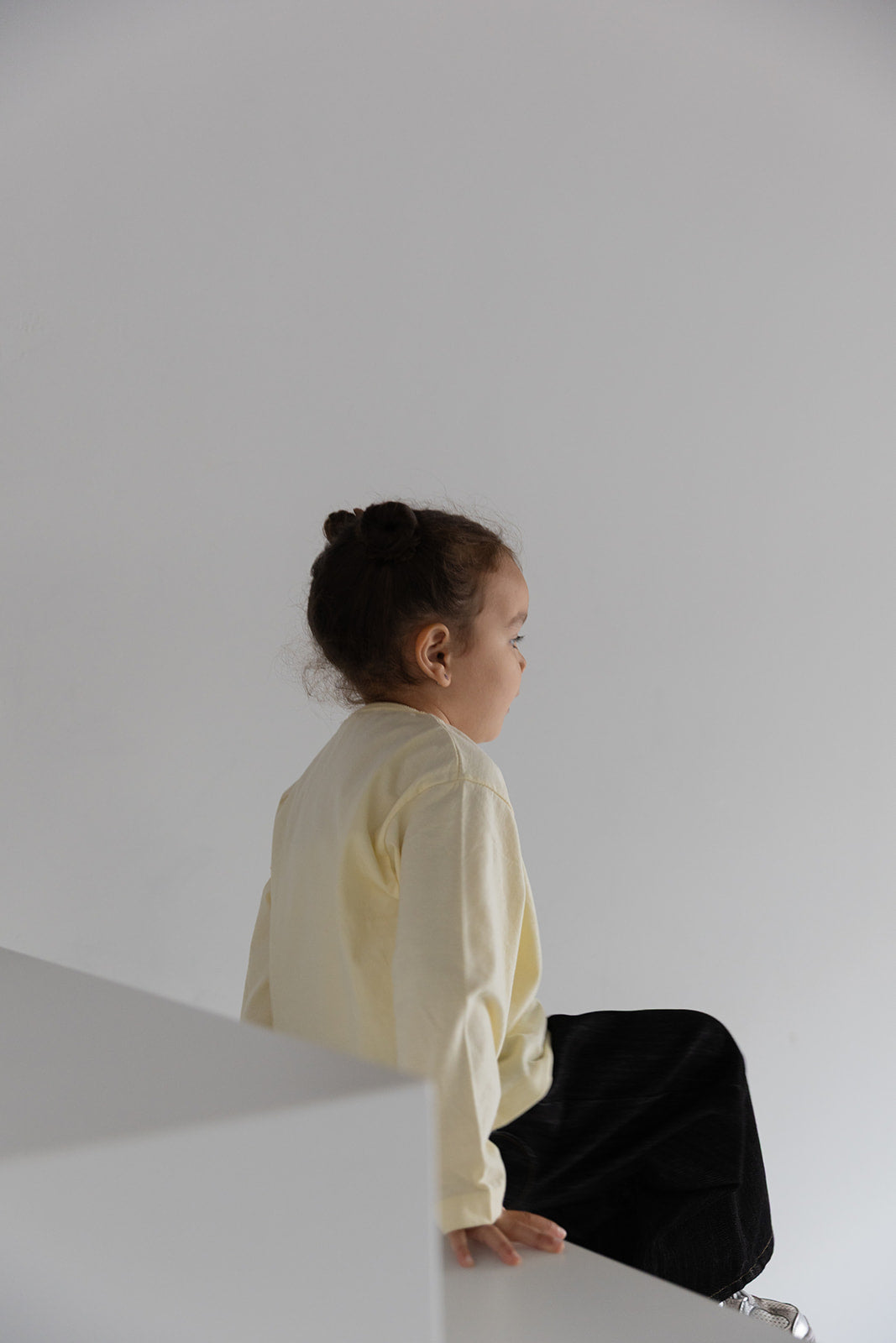 The Louie longsleeve - butter yellow
